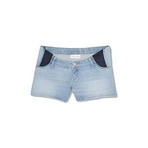 Isabel Maternity by Ingrid & Isabel Light Blue Denim Maternity Shorts